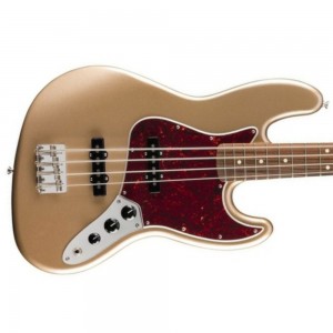 Fender Vintera 60s Jazz Bass, Pau Ferro Fingerboard, Firemist Gold